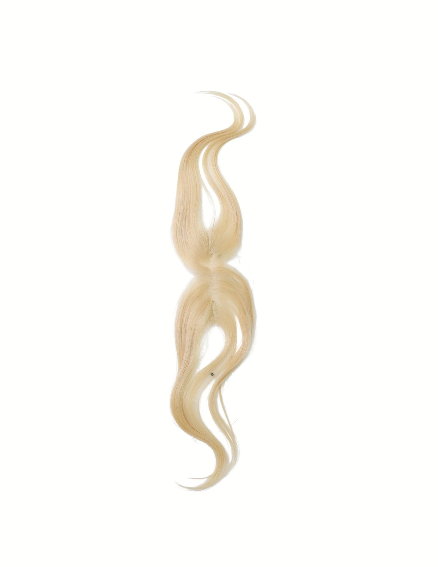 10” Human Hair Clip in Bangs with String