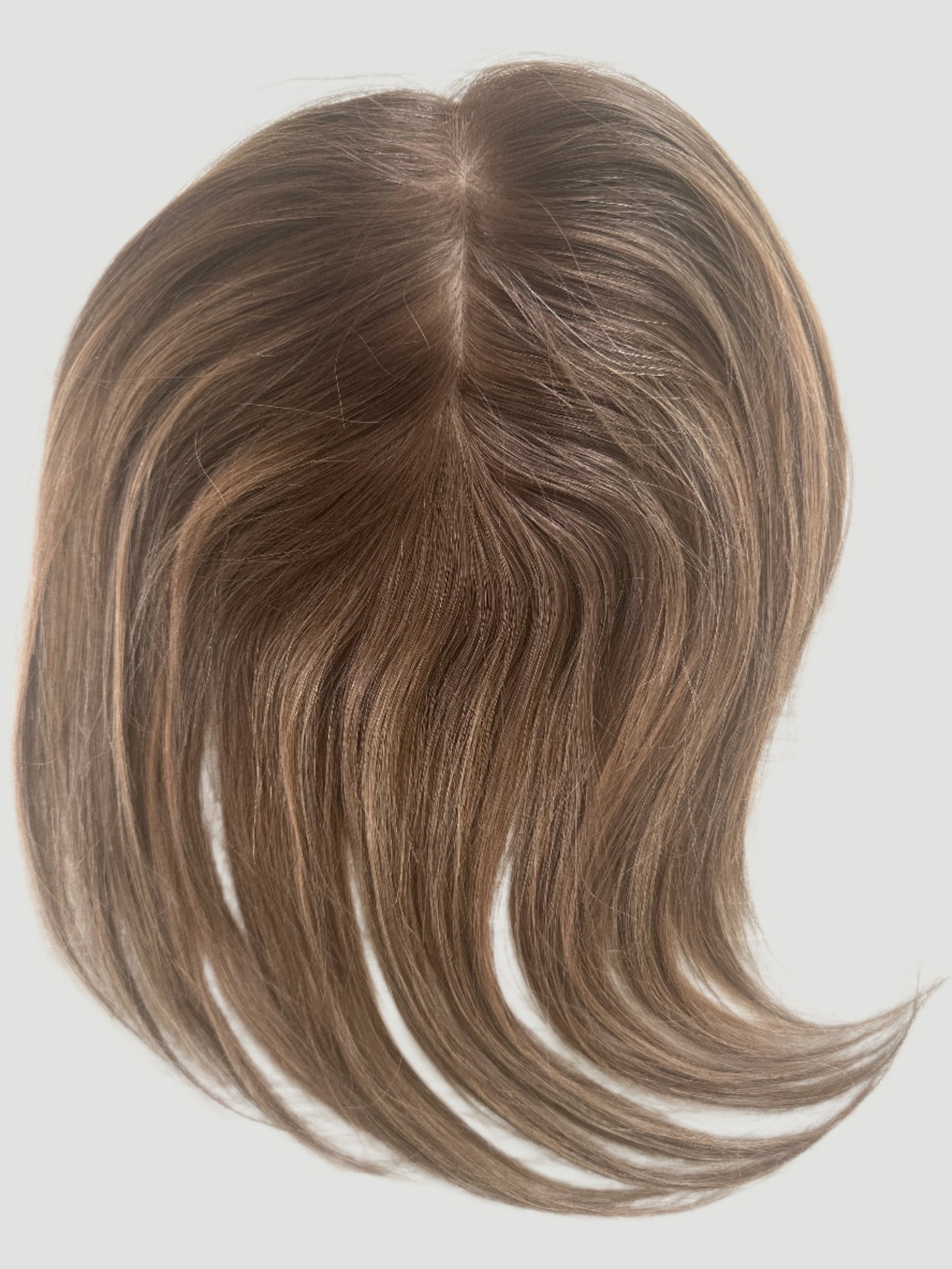 Silk Base Human Hair Topper (with clips)