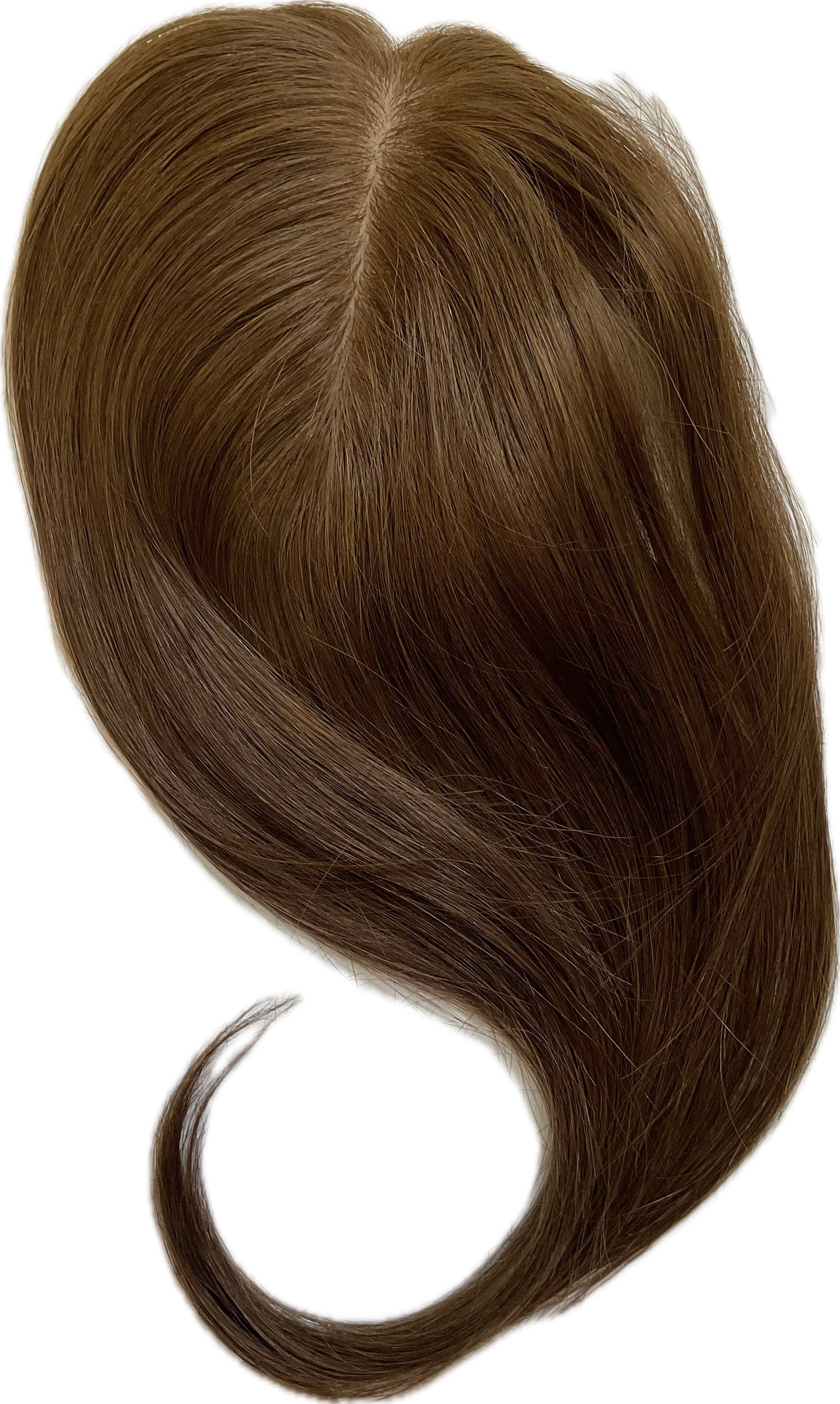 Silk Base Human Hair Topper (with clips)