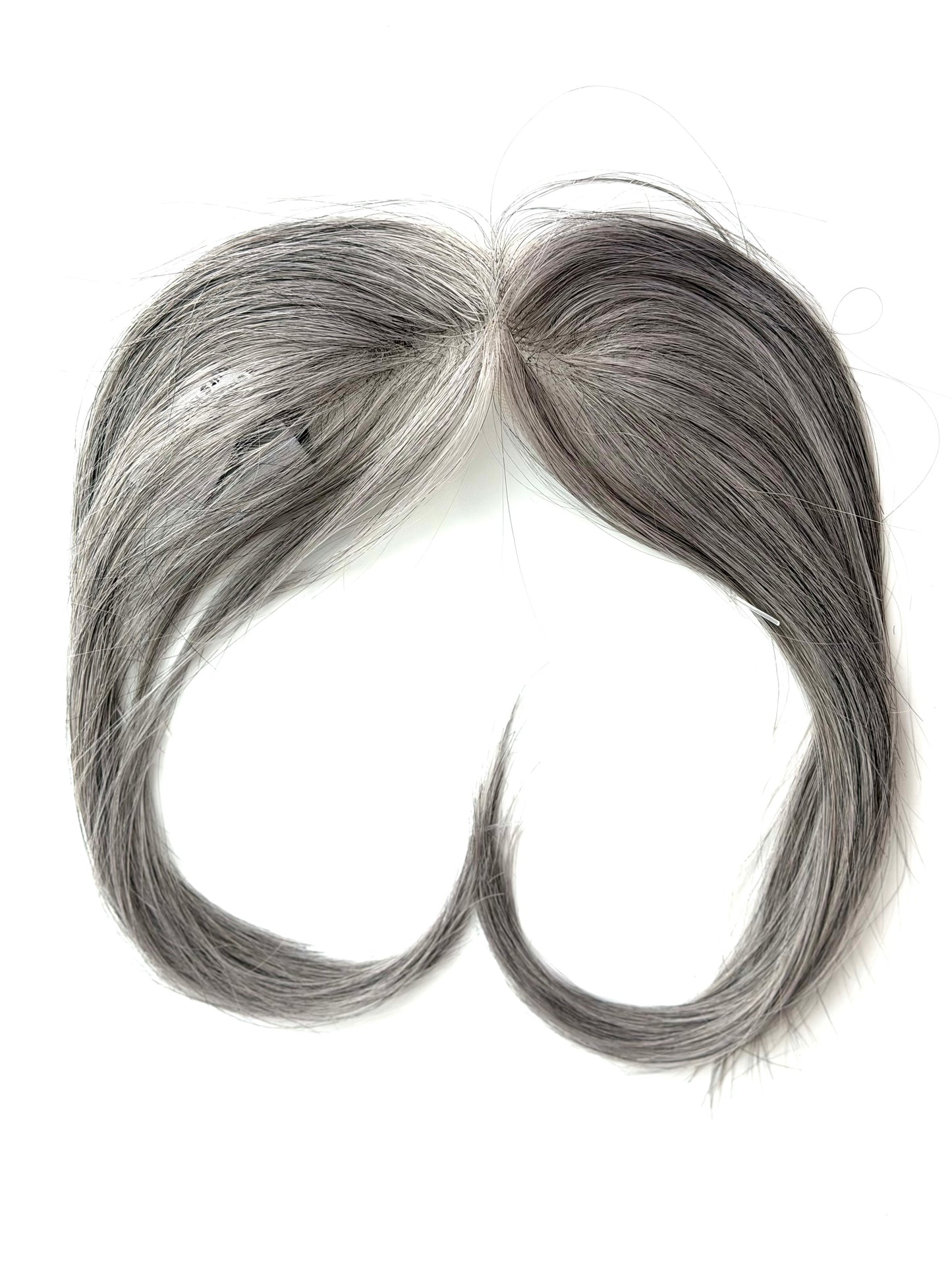 10” Human Hair Clip in Bangs with String
