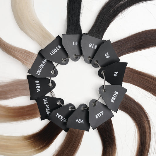 Hairline & Full Head Topper Color Swatches