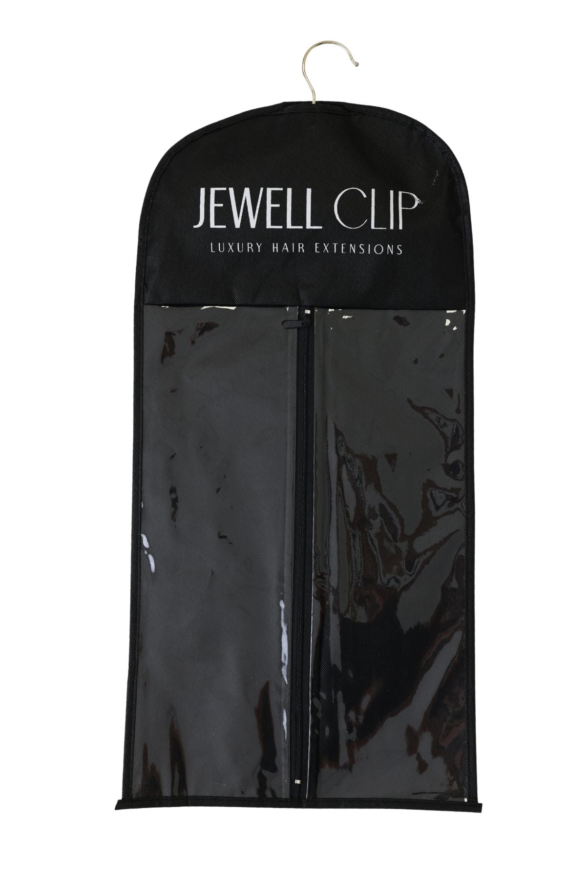 Jewell Clip Luxury Hair Extensions Carrier with Hanger