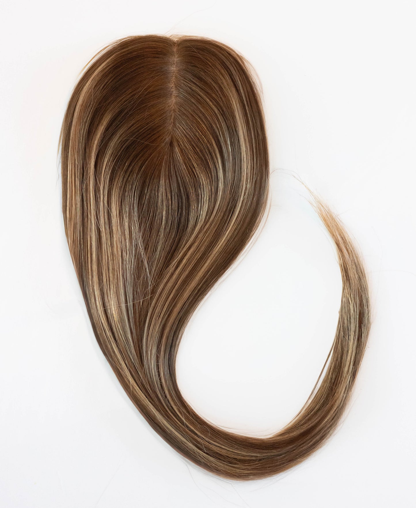 Silk Base Human Hair Topper (with clips)