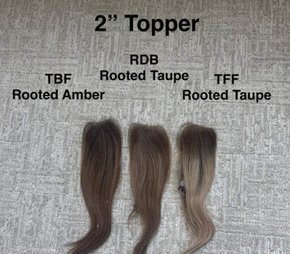 Hairline Topper- Clip Free
