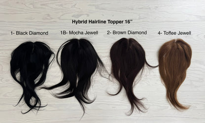 Hybrid Hairline Topper (Jewell Clip X Skye)