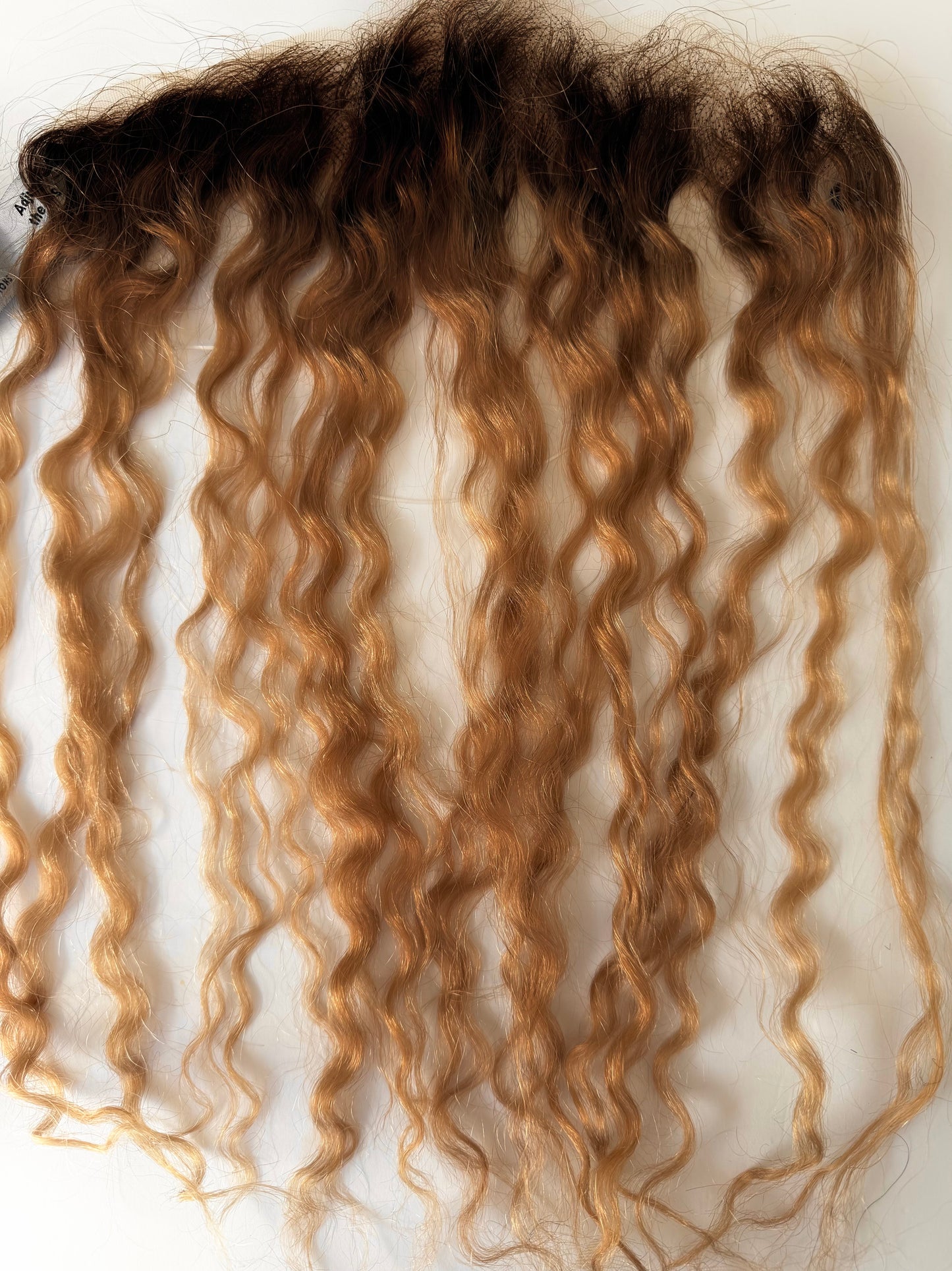 Curly Hairline Topper- Clip Free