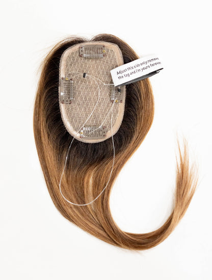 Silk Base Human Hair Topper (with clips)