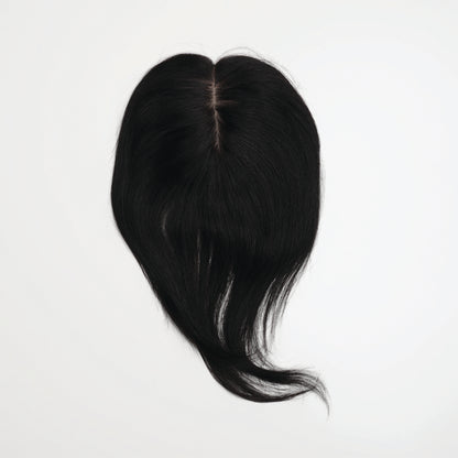 Silk Base Human Hair Topper (with clips)
