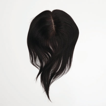 Silk Base Human Hair Topper (with clips)