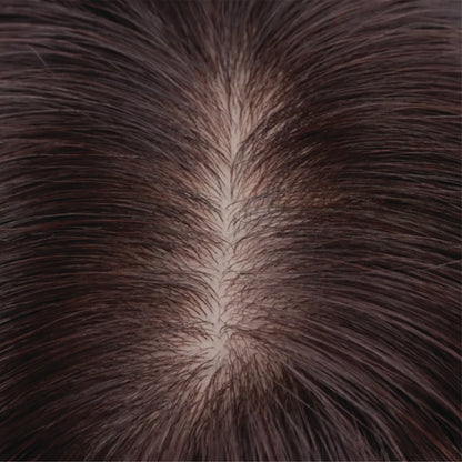 Silk Base Human Hair Topper (with clips)
