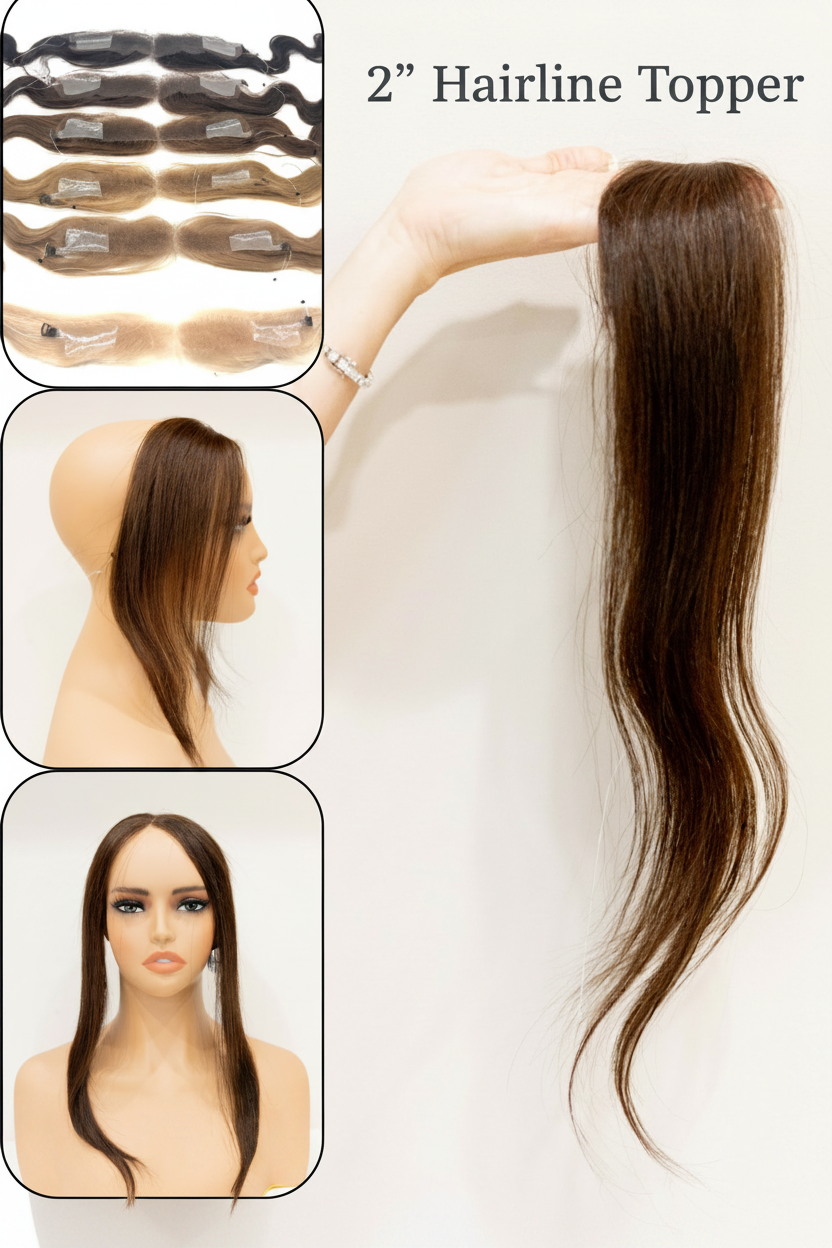 Hairline Topper- Clip Free