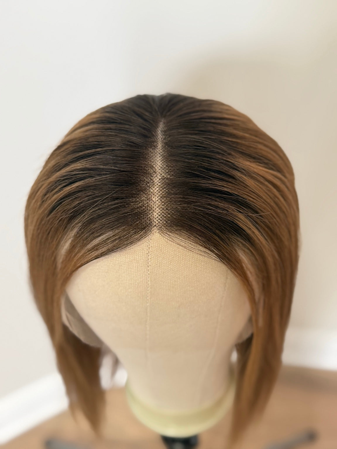 Cecilia chestnut balayage wig, hairline