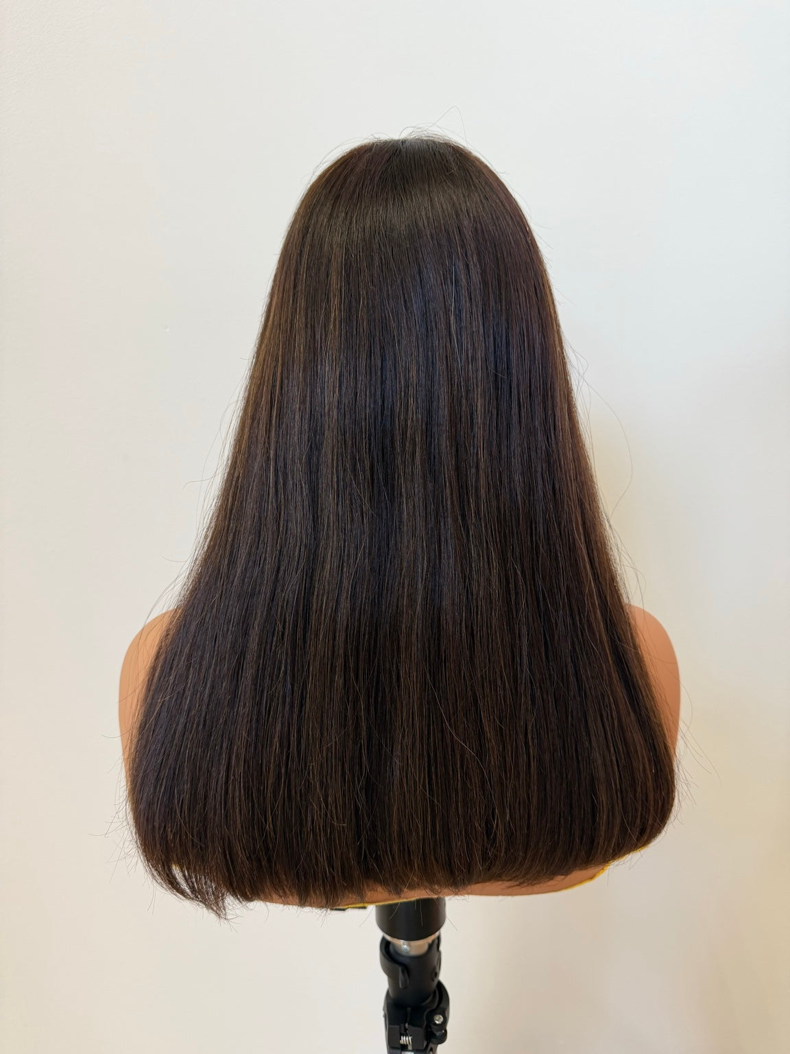 Gemma European hair wig, back