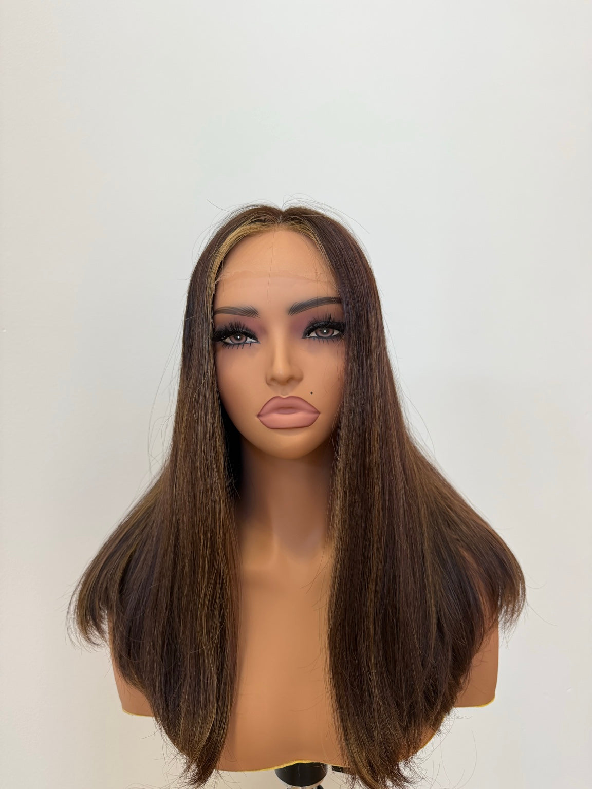 Gemma European hair wig, front