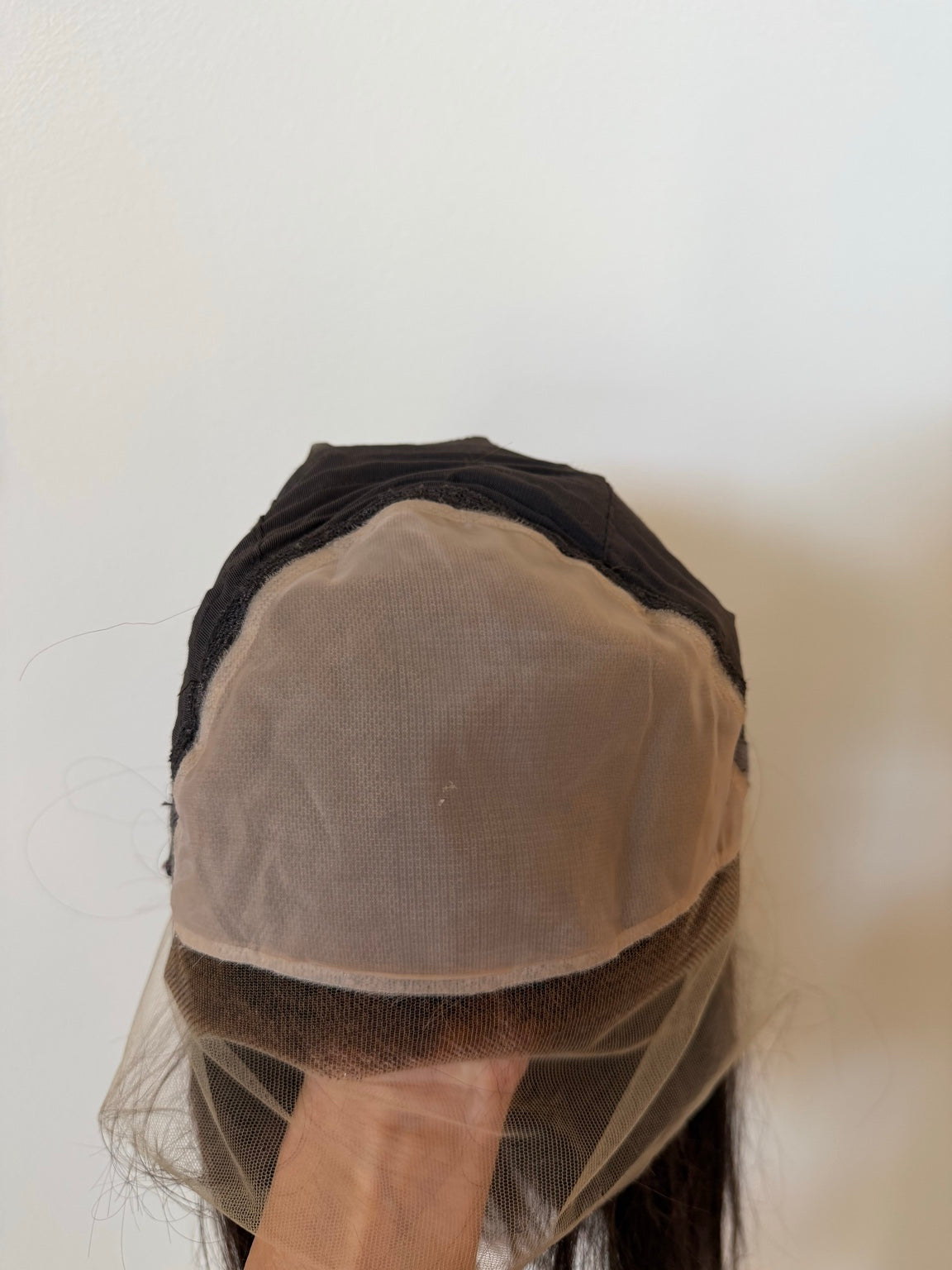 Gianna dark warm brown wig, base