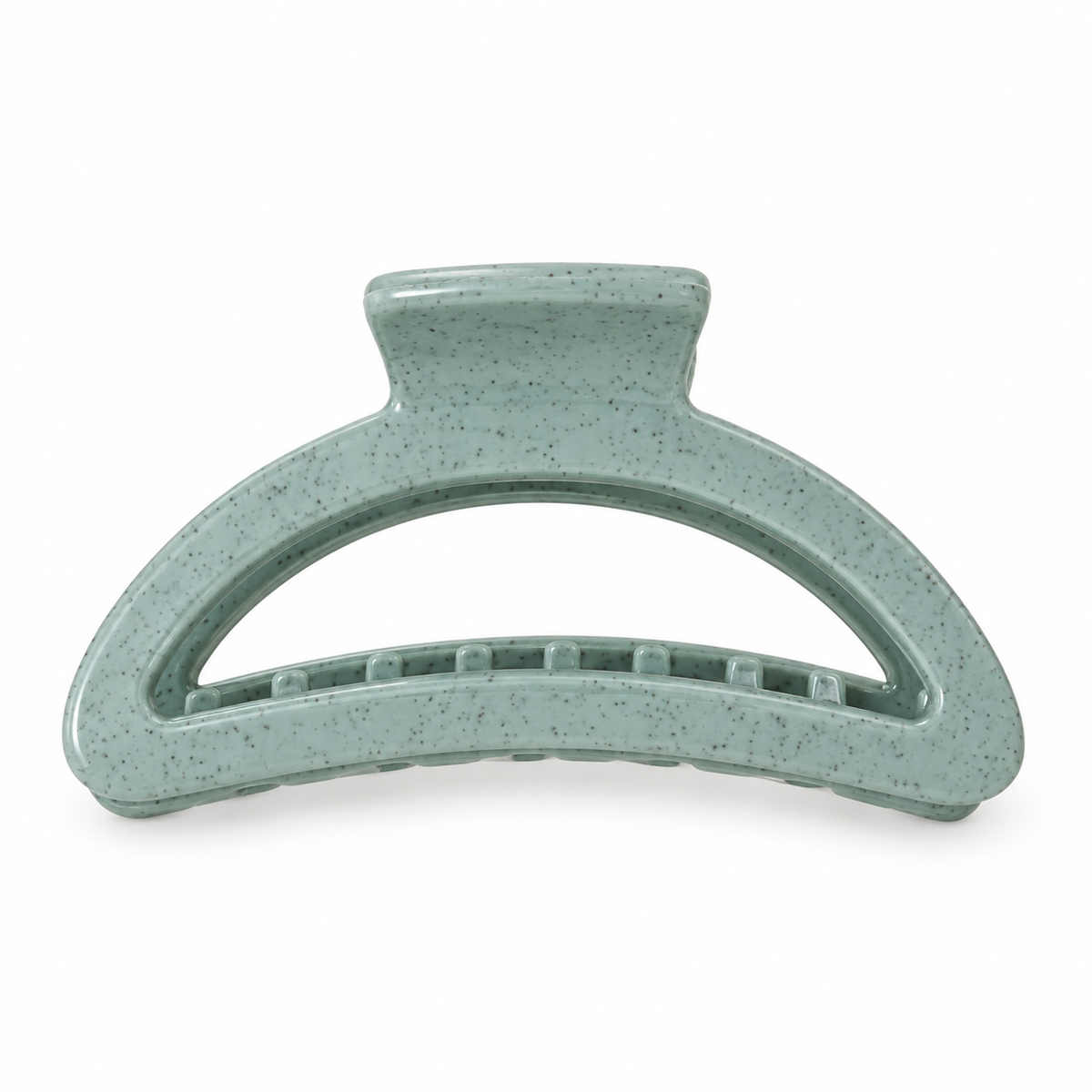 Light Blue Half Circle Claw Clip