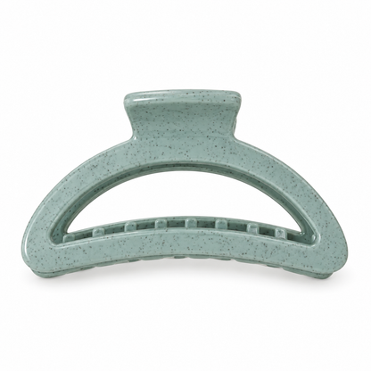 Light Blue Half Circle Claw Clip