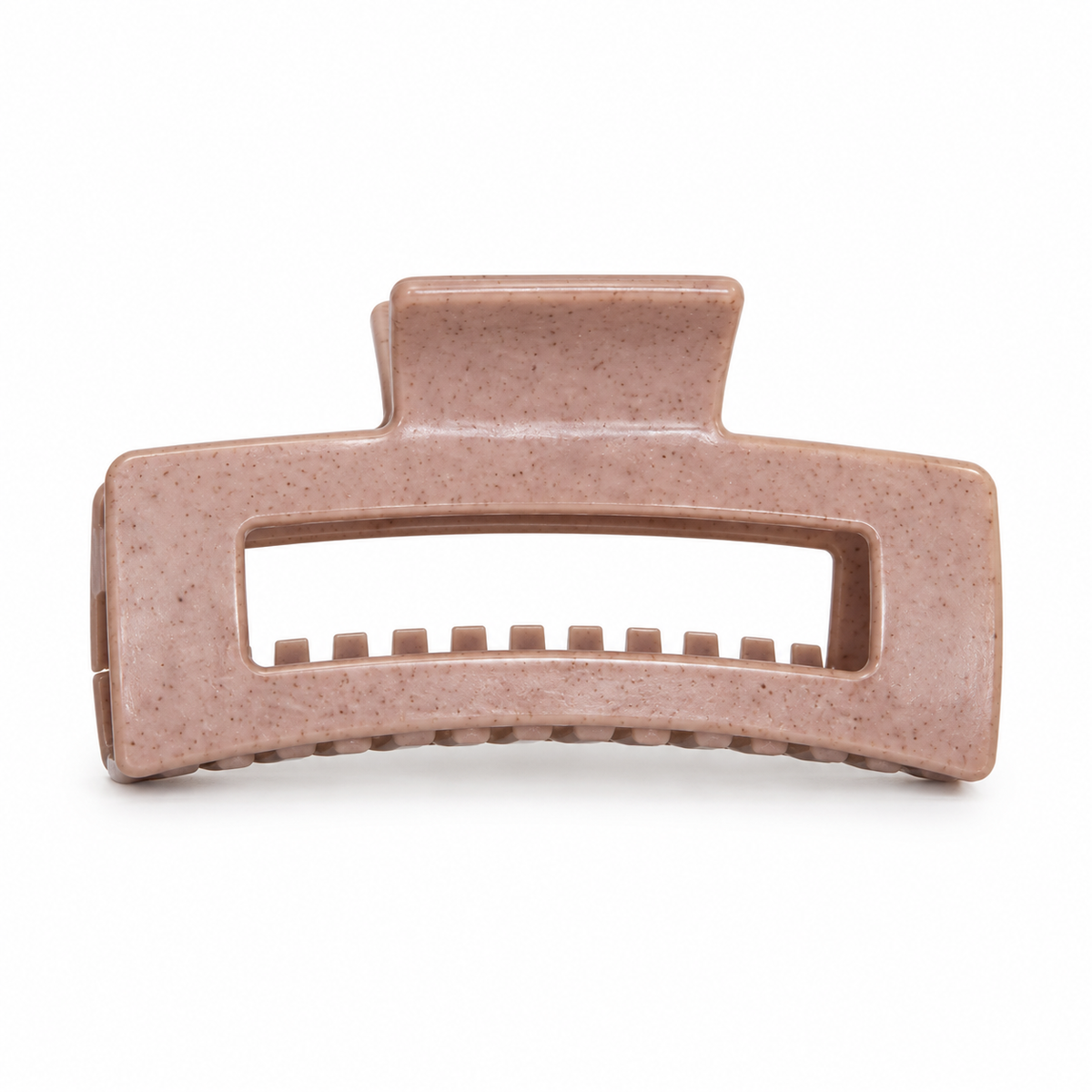 Pink Rectangle Claw Clip