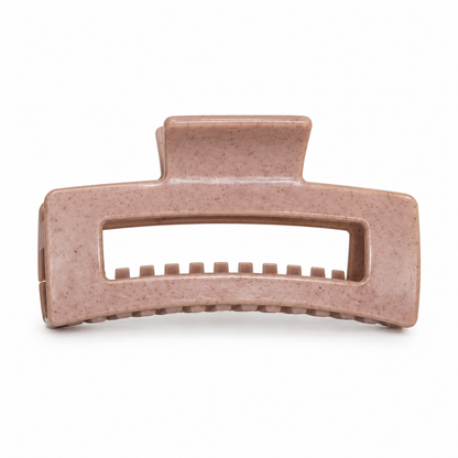 Pink Rectangle Claw Clip