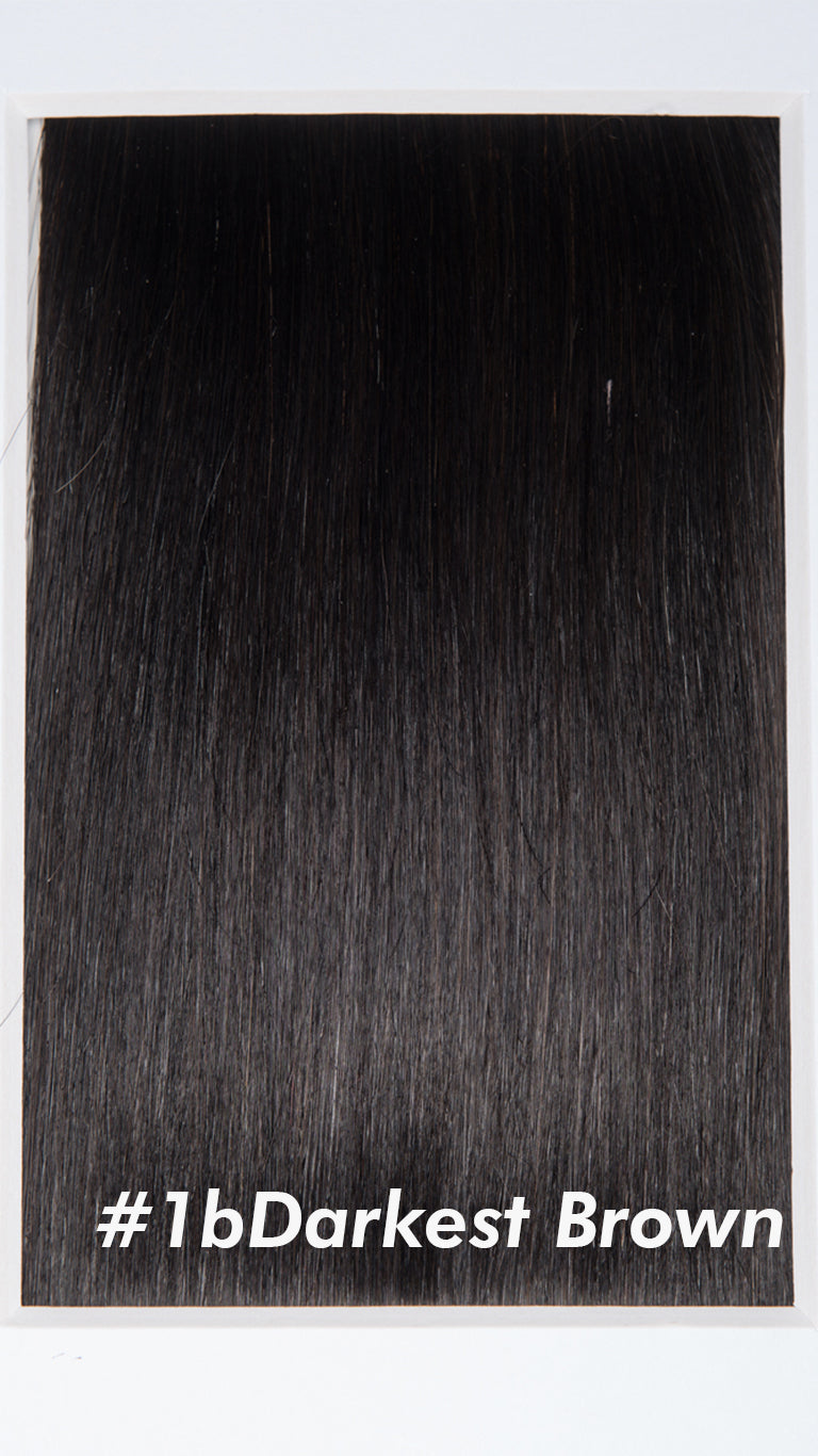 22" Straight 7 piece Clip-In Extensions (200 grams)