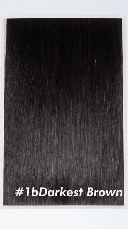 22" Straight 7 piece Clip-In Extensions (200 grams)