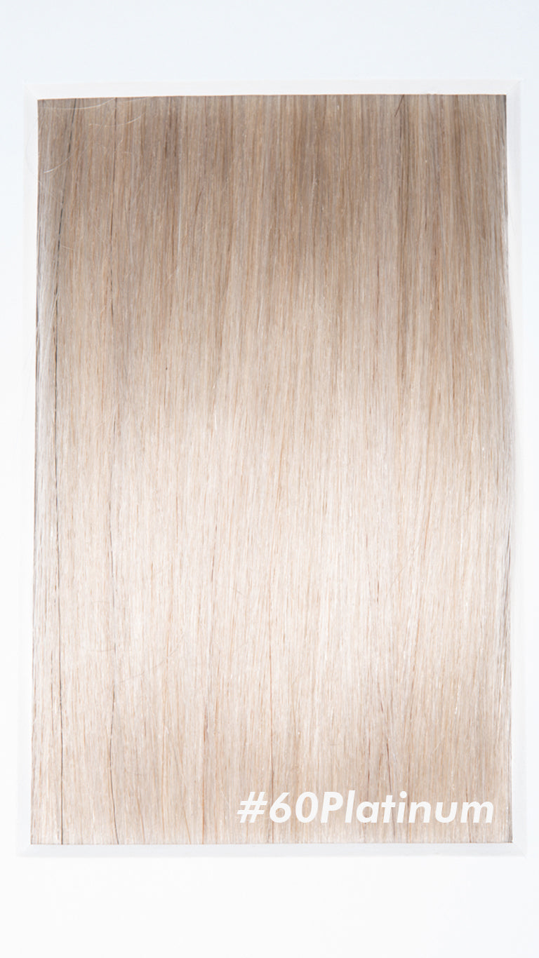 22" Straight 7 piece Clip-In Extensions (200 grams)