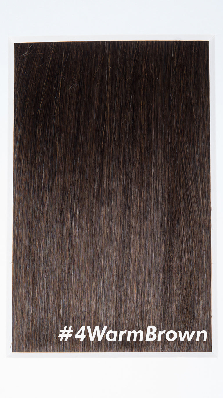 22" Straight 7 piece Clip-In Extensions (200 grams)