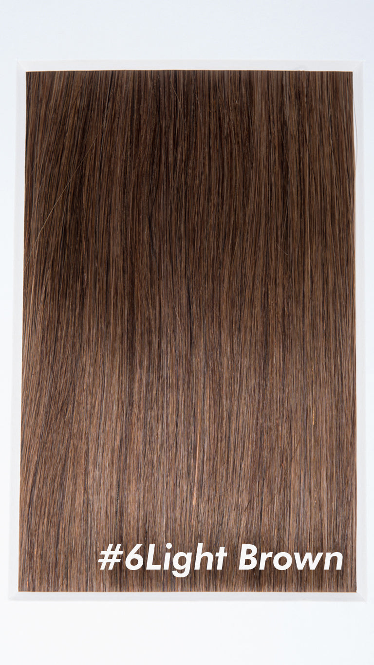 22" Straight 7 piece Clip-In Extensions (200 grams)